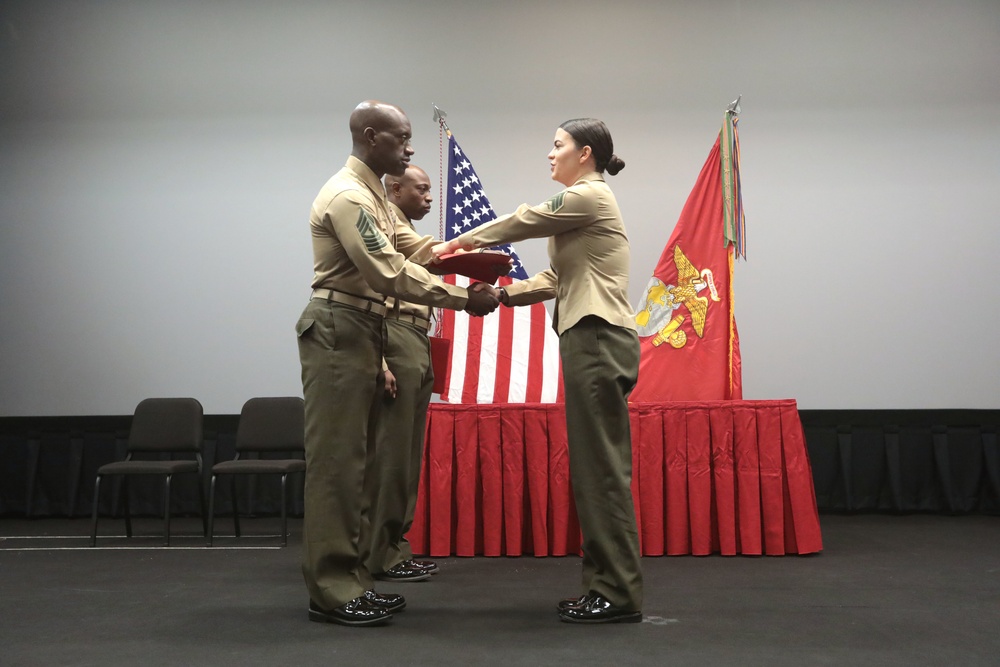 MCLBA hosts Sergeants Course graduation