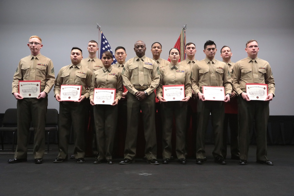 MCLBA hosts Sergeants Course graduation