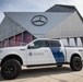 OFO unit stands guard outside the Mercedes-Benz Stadium