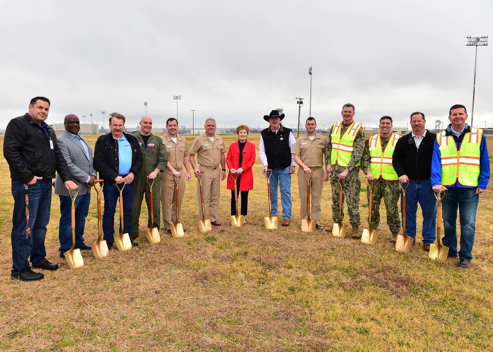 NAS Fort Worth JRB breaks ground on nearly $15 million, airfield renovations