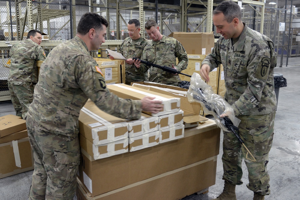 National Guard SFAB receives new equipment