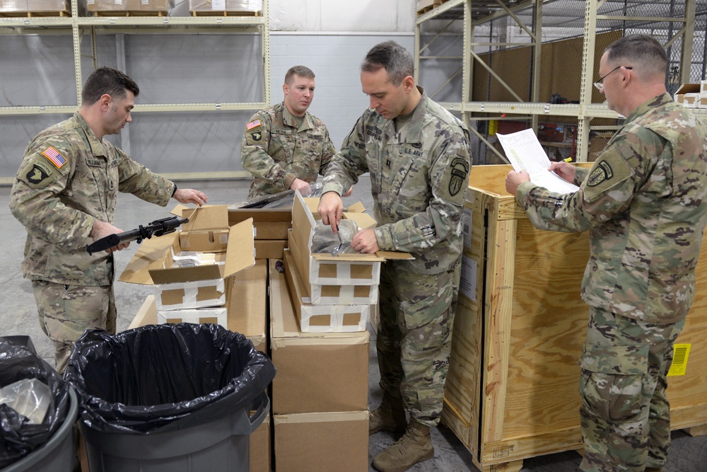 National Guard SFAB receives new equipment