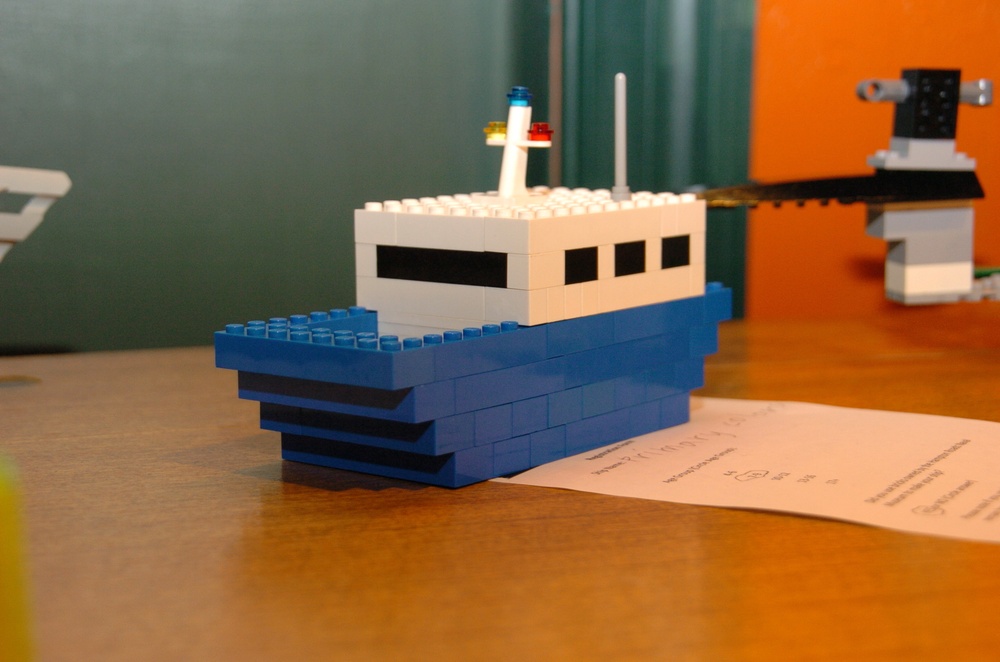 LEGO shipbuilding contest