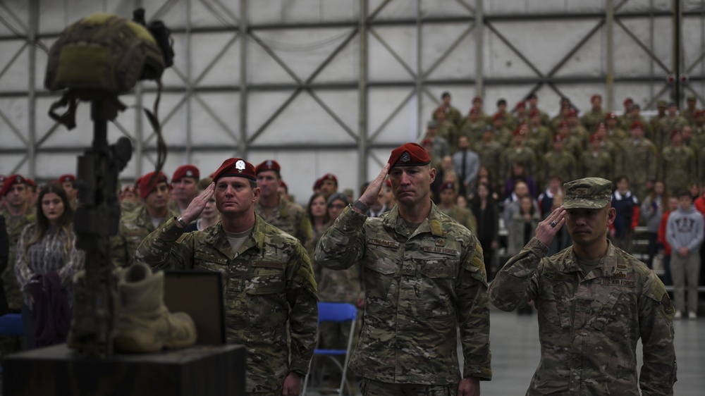 Memorial held at Hurlburt Field for ST Airman killed in off-duty accident