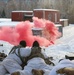 Geronimo trains in snow