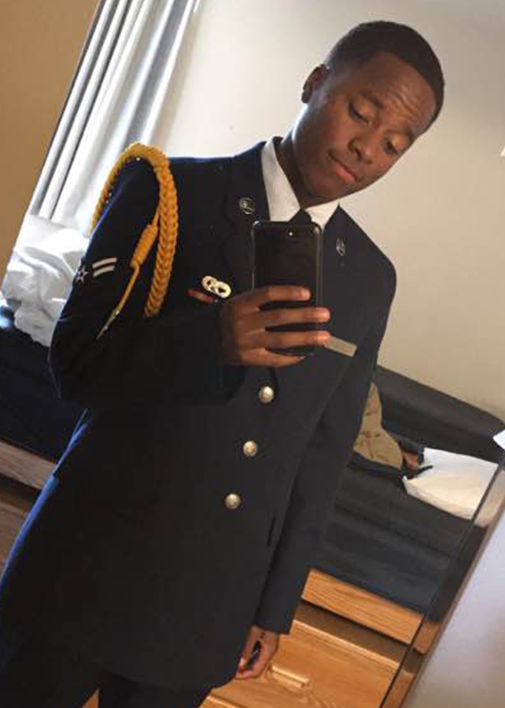 Senior Airman Elijah Evans
