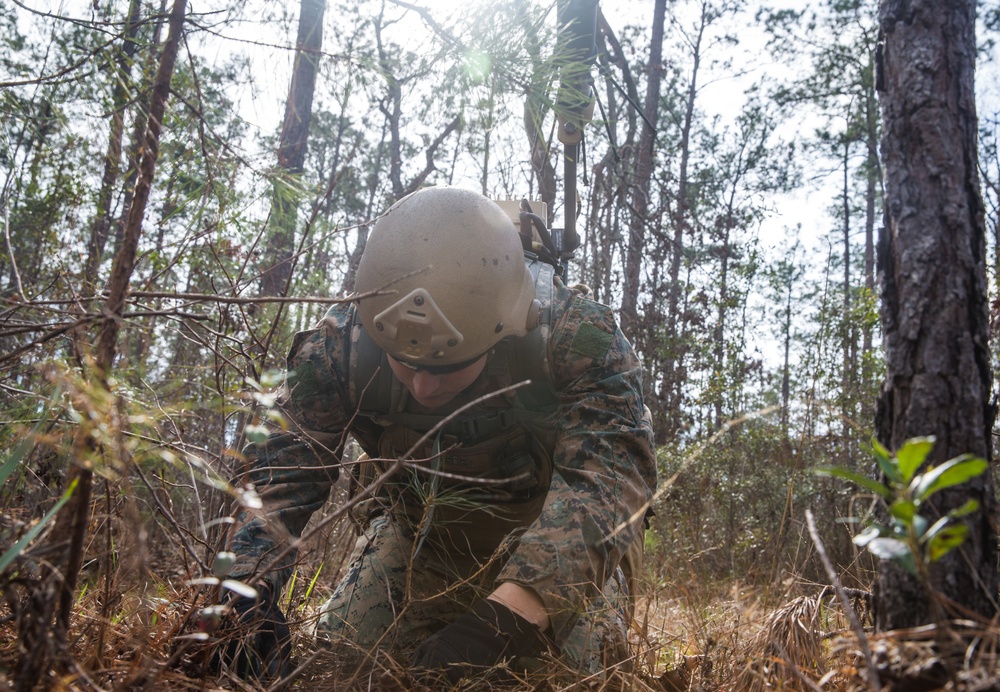 Bombs Away! Explosive ordnance technicians get a head start on training