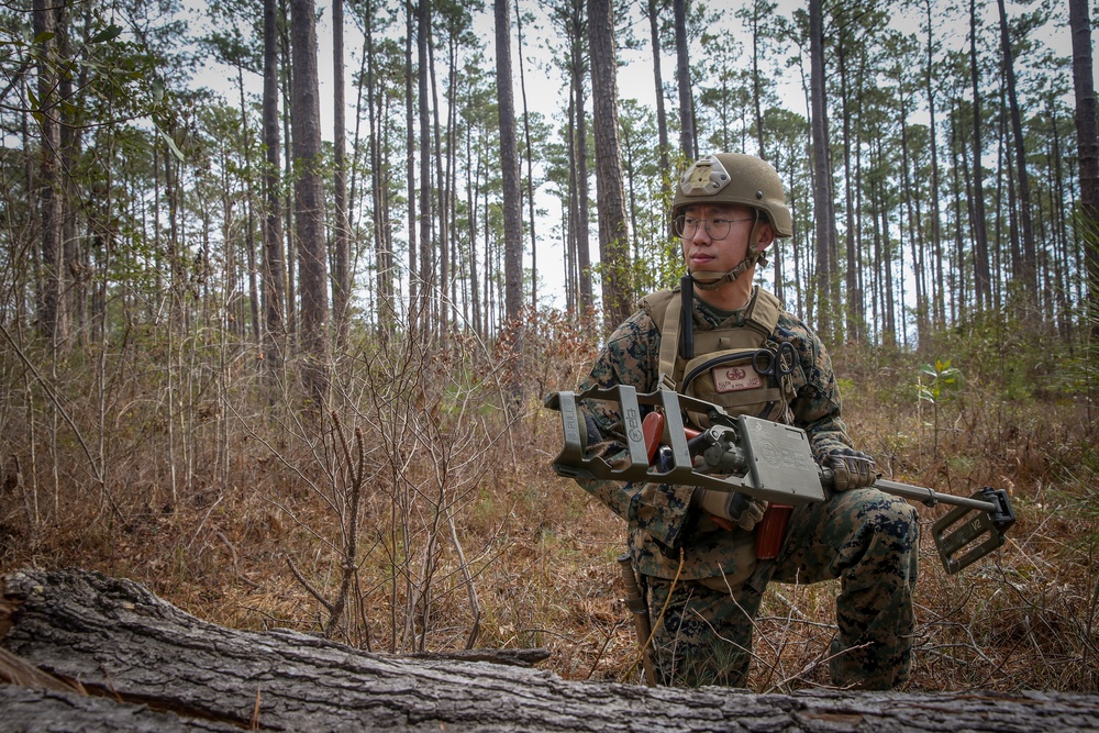 Bombs Away! Explosive ordnance technicians get a head start on training