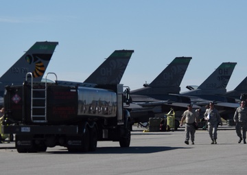 180th Fighter Wing Flies South For Training