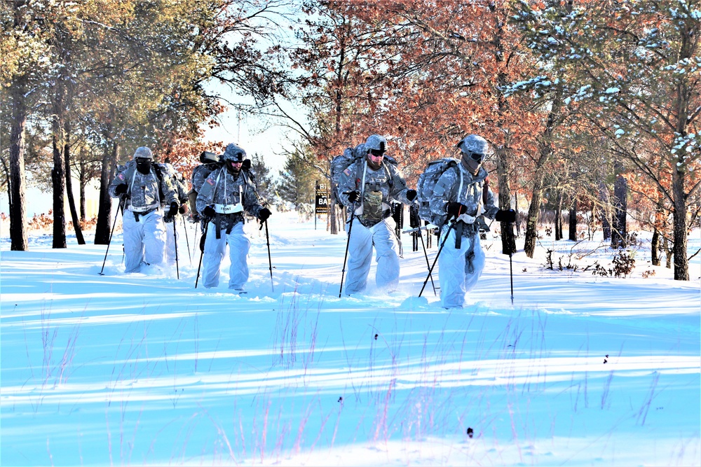 CWOC Class 19-03 students complete snowshoe training at Fort McCoy