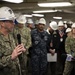 CNO Visits USS Gerlad R. Ford (CVN 78)