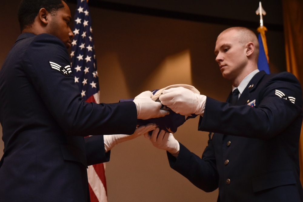 CMSgt Leslie Pratt, 30 years of service