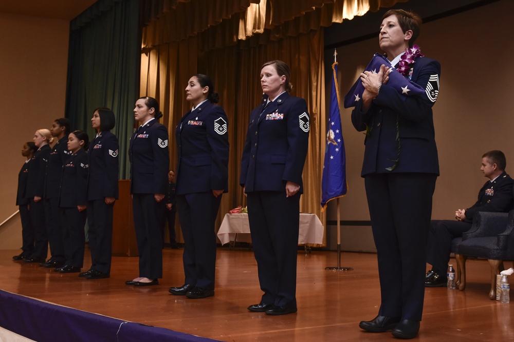 CMSgt Leslie Pratt, 30 years of service