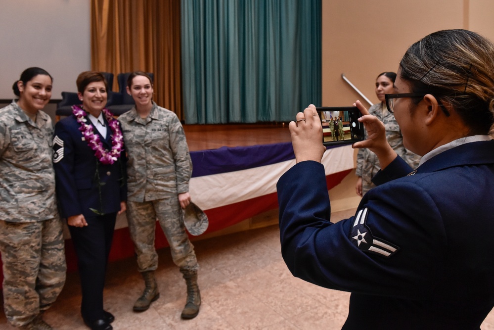 CMSgt Leslie Pratt, 30 years of service