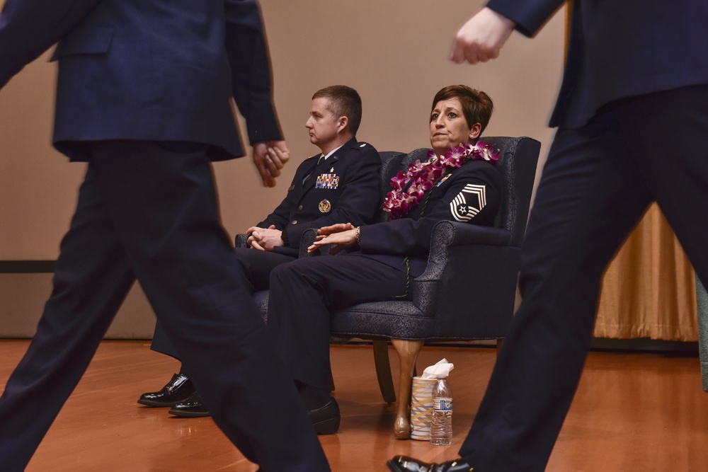 CMSgt Leslie Pratt, 30 years of service