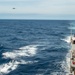 U.S. Navy P-8A Poseidon Flies by USS Preble
