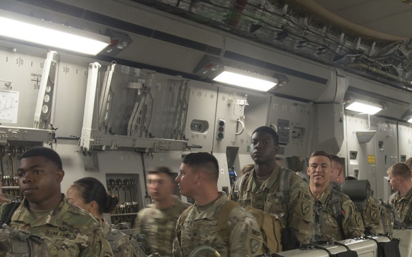 Activation in support of the mission