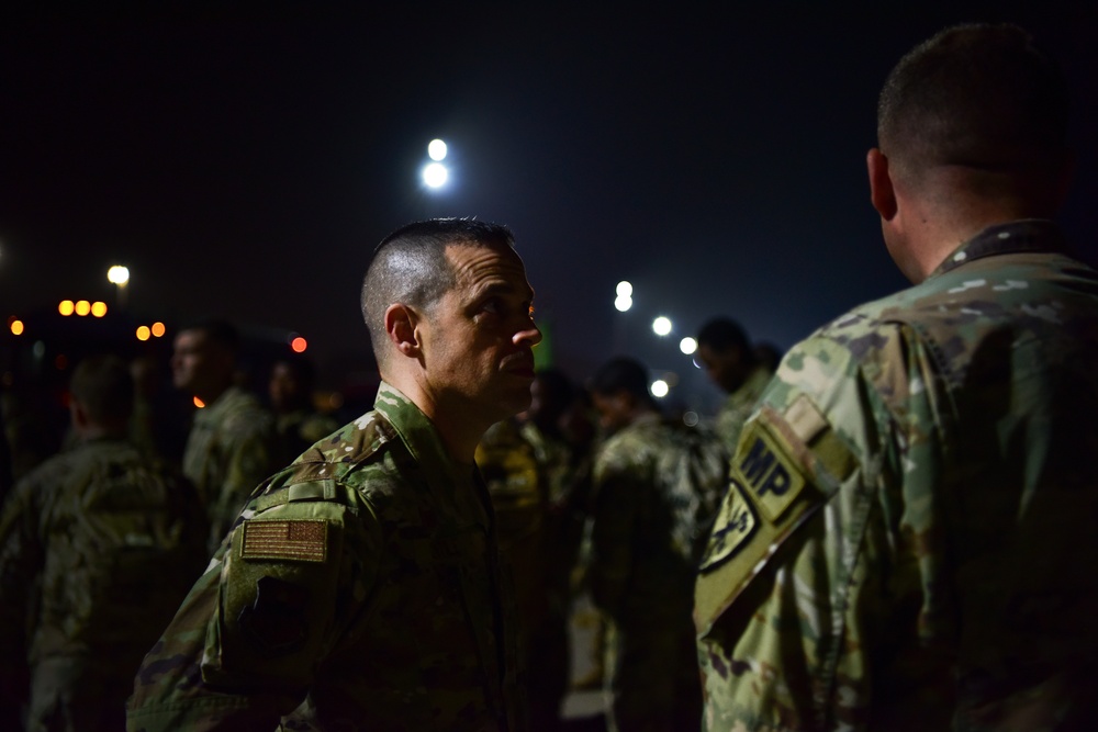 Soldiers arrive at Laughlin Air Force Base