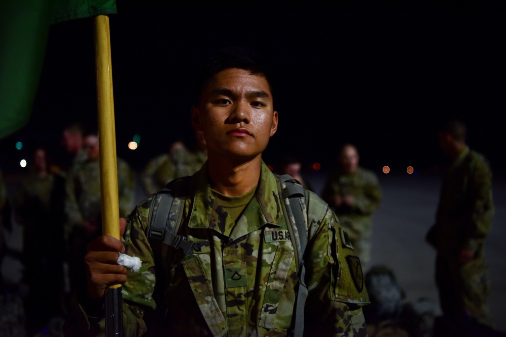 Soldiers arrive at Laughlin Air Force Base