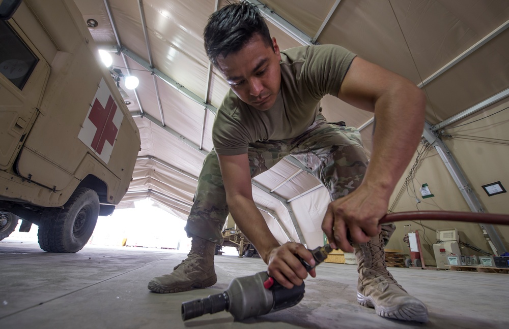 ‘Echo Company’ Soldiers maintain AUAB air defenses