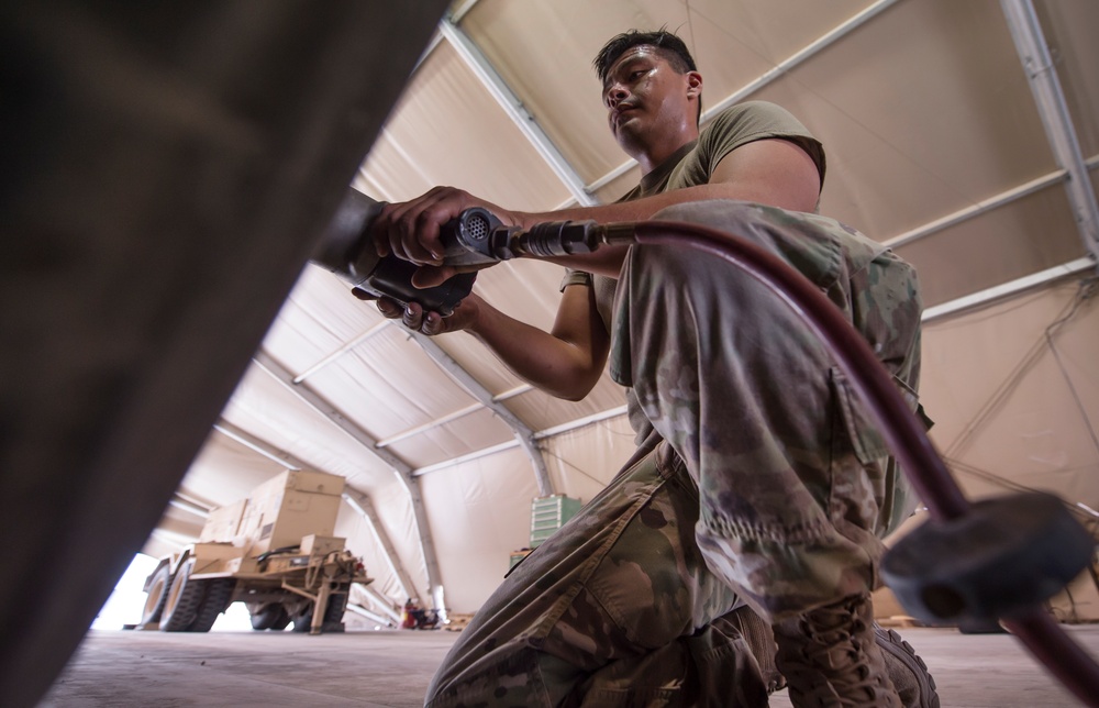 ‘Echo Company’ Soldiers maintain AUAB air defenses