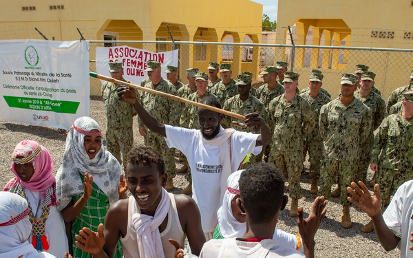 Ali Oune Medial Clinic ribbon cutting ceremony