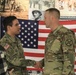 Reenlistment unites two generations of Army