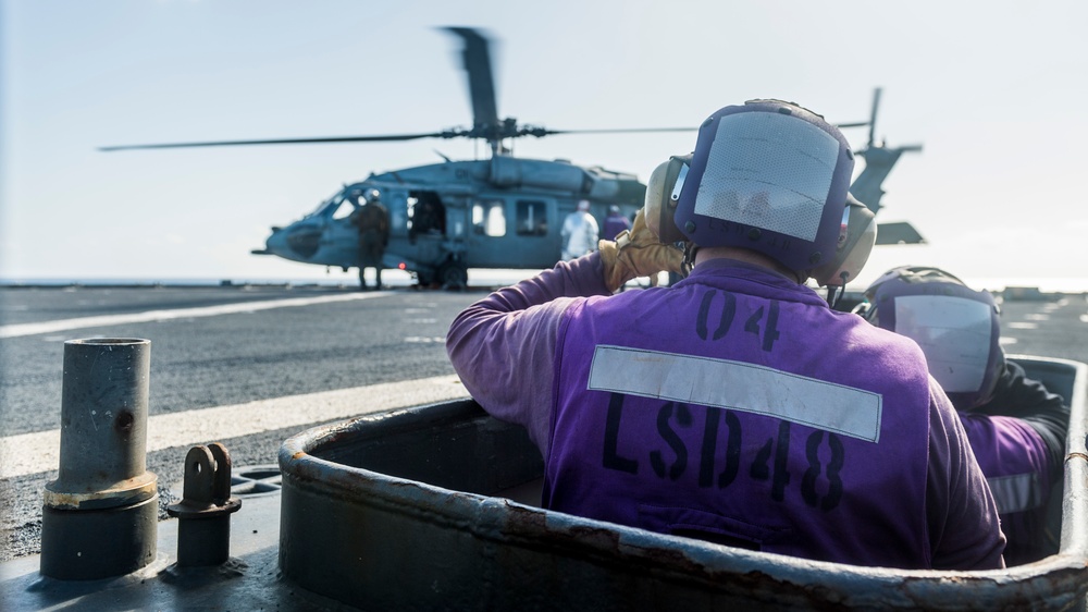 VBSS Drill w/ USS Ashland and USNS Charles Drew