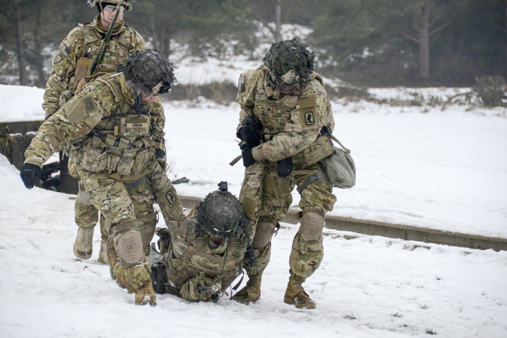 2-503rd Infantry Regiment Base Defense Live Fire Operations