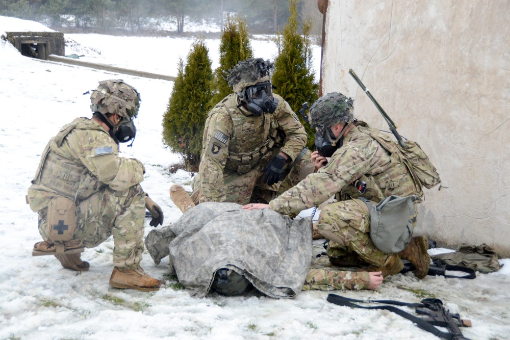 2-503rd Infantry Regiment Base Defense Live Fire Operations