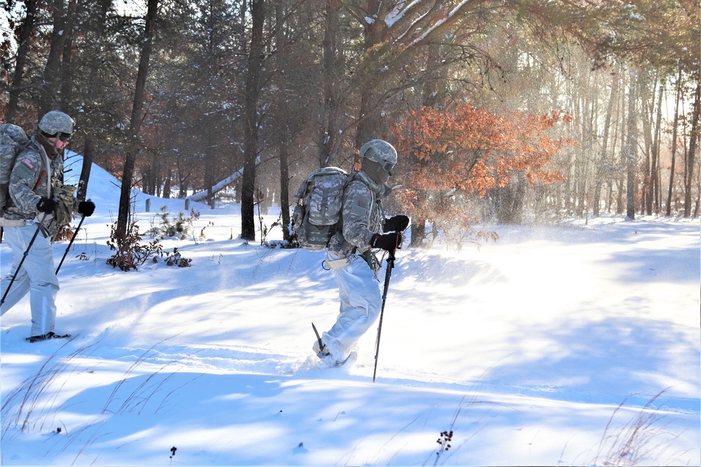 CWOC Class 19-03 students complete snowshoe training in bitter cold at Fort McCoy