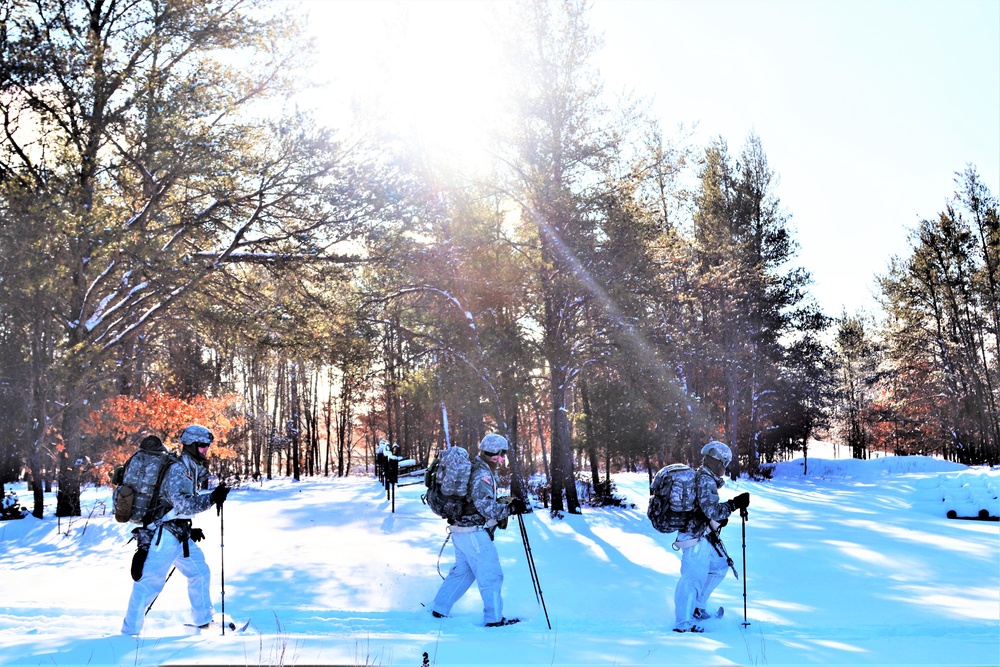 CWOC Class 19-03 students complete snowshoe training in bitter cold at Fort McCoy