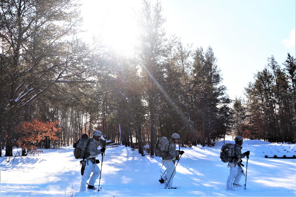 CWOC Class 19-03 students complete snowshoe training in bitter cold at Fort McCoy