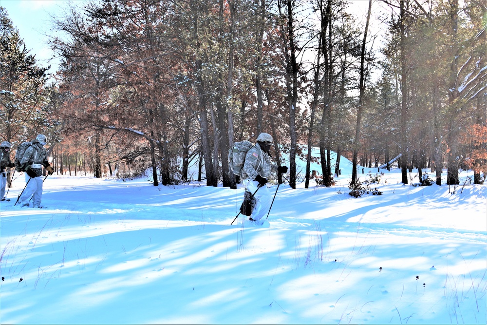 CWOC Class 19-03 students complete snowshoe training in bitter cold at Fort McCoy