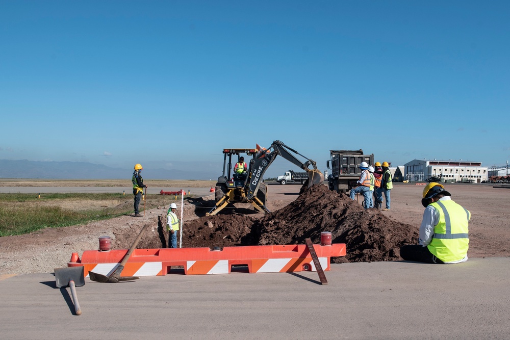 Contractors repair SCAB asphalt