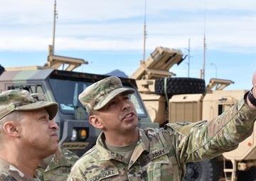 2-43 ADA BN Hosts 32nd AAMDC Command Team