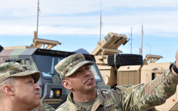 2-43 ADA BN Hosts 32nd AAMDC Command Team