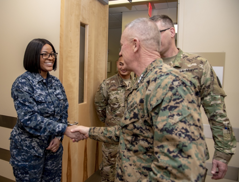 Lt. Gen. Clardy visits AFMES