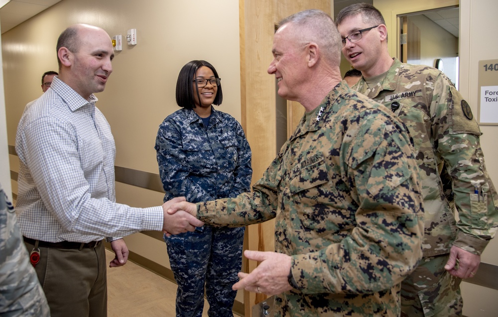 Lt. Gen. Clardy visits AFMES