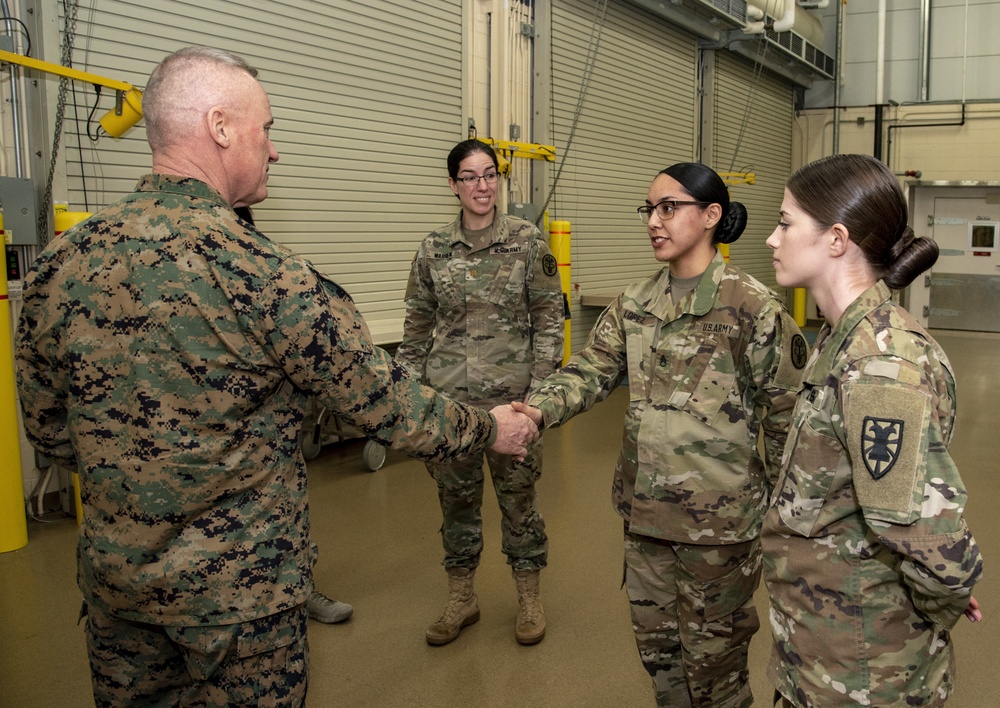 Lt. Gen. Clardy visits AFMES