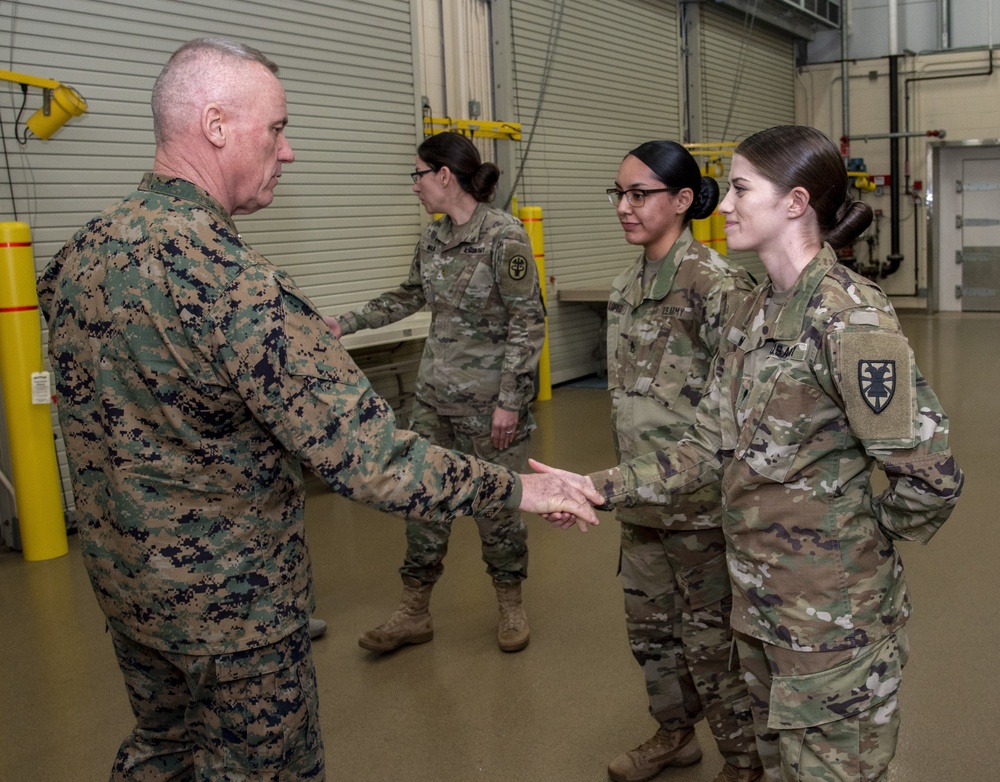 Lt. Gen. Clardy visits AFMES