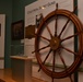 USS West Virginia (BB 48) ships wheel