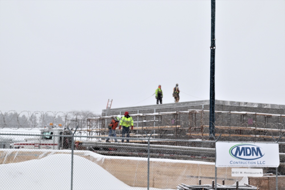 Construction continues on new Emergency Operations Center at Fort McCoy