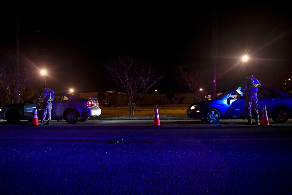 628th SFS deters drinking and driving with DUI checkpoint