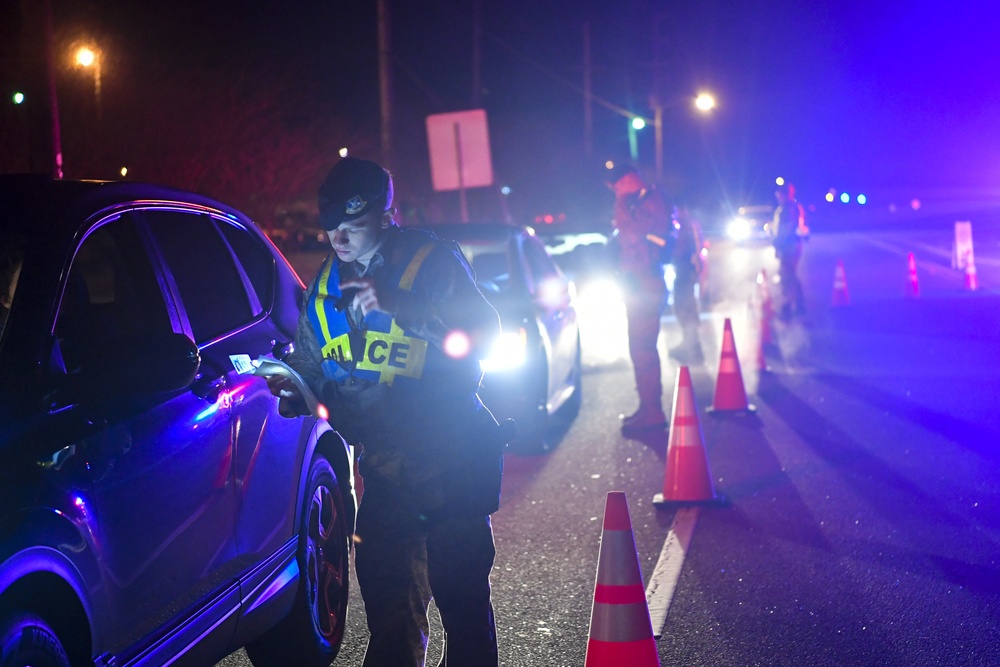 628th SFS deters drinking and driving with DUI checkpoint