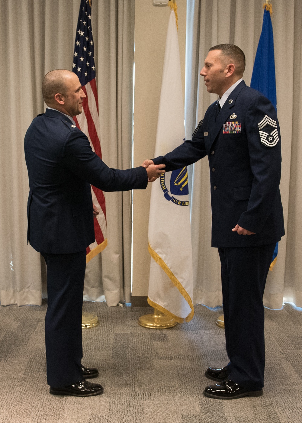 Senior Master Sgt. Shane McGuire promotion to the rank of Chief Master Sergeant