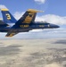 Blue Angels Conduct Training Flight Over Imperial Valley