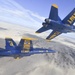 Blue Angels Conduct Training Flight Over Imperial Valley