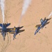 Blue Angels Conduct Training Flight Over Imperial Valley