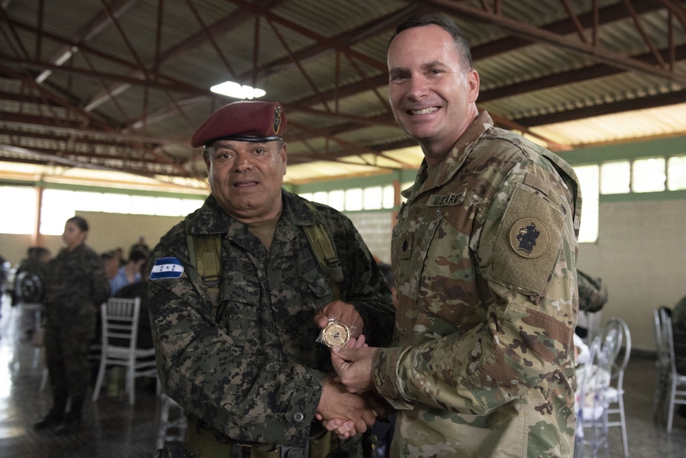 JTF-B representatives attend Artillery Day